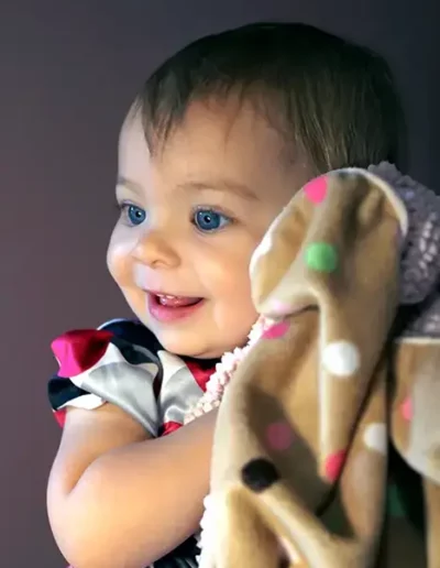 Image of Alice as a baby.
