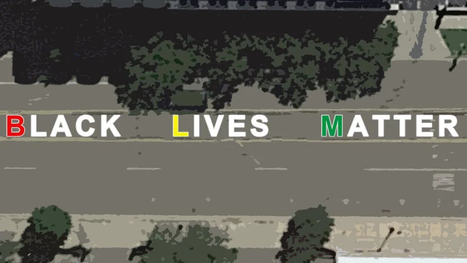 BLM Concept Mockup Image of Black Lives Matter Conceptual Mockup