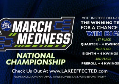 Image of Lake Effect Portage March Medness Email Graphic